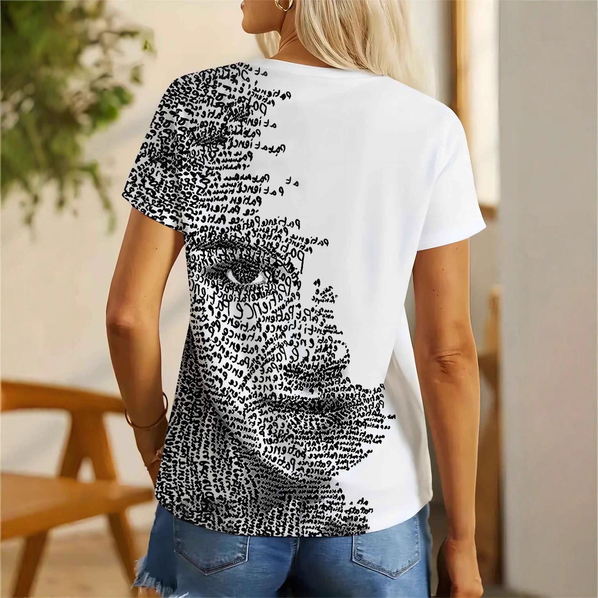 T-shirt à manches courtes imprimé