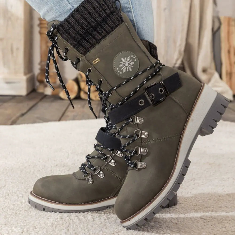 Winter boots with non-slip and warm lining