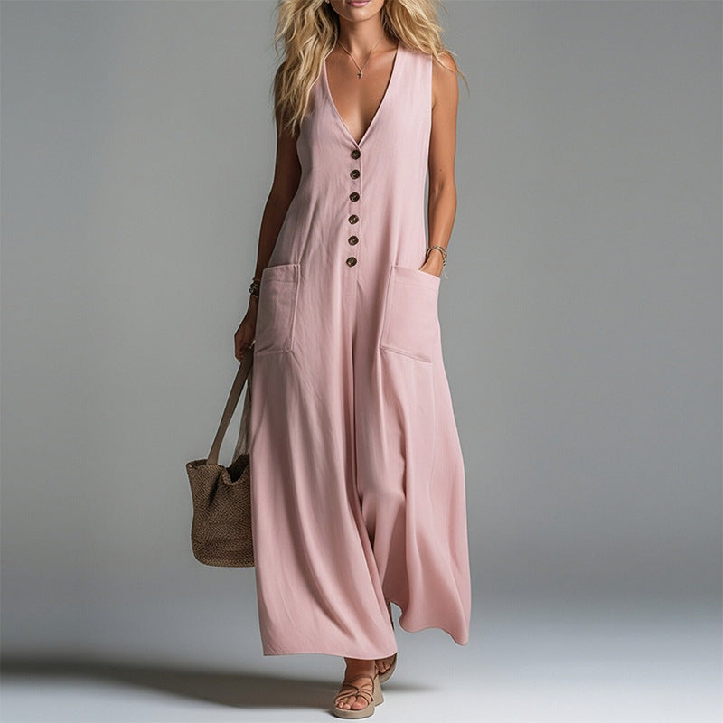 Robe cache-cœur épurée — Blanc, rose, noir ou beige