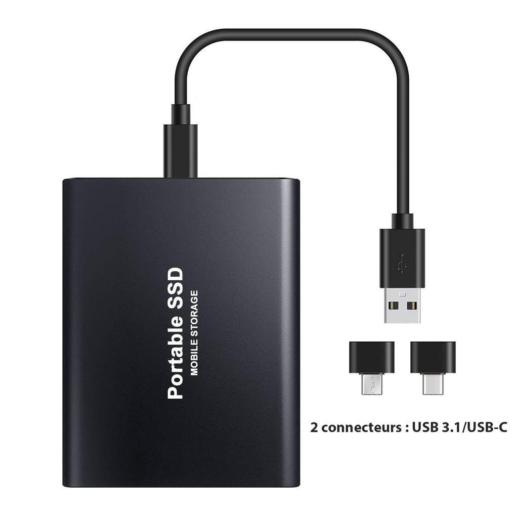 Ultra-Fast External SSD - Compact, High-Capacity Storage