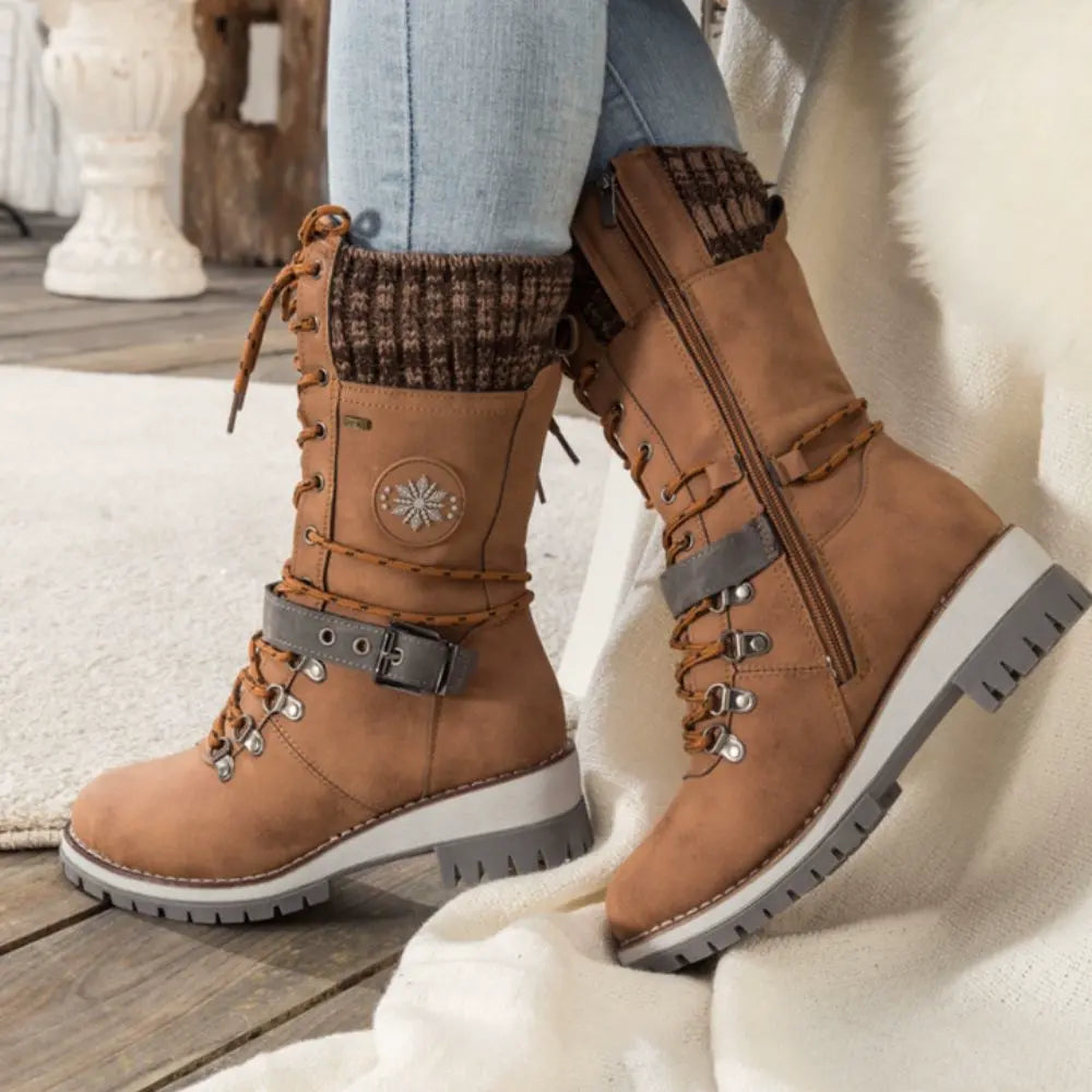 Winter boots with non-slip and warm lining