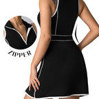 Robe short de sport avec poche smartphone