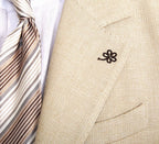 Costume à motif pour homme