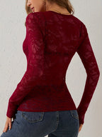 Women's lace shirt