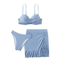 Raphaëlle — Bikini deux-pièces à armatures bleu