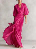 Robe longue épurée — Élégance intemporelle