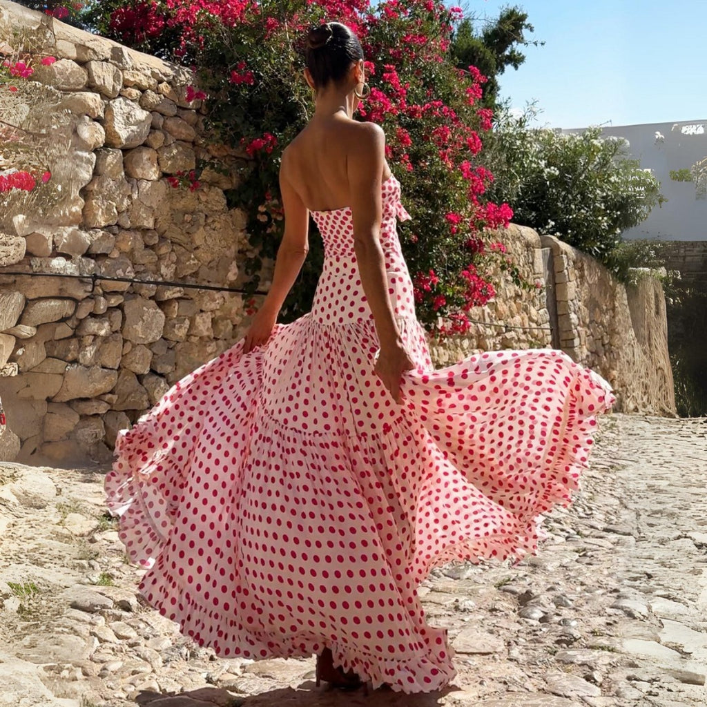 Mélody — Maillot une pièce à pois