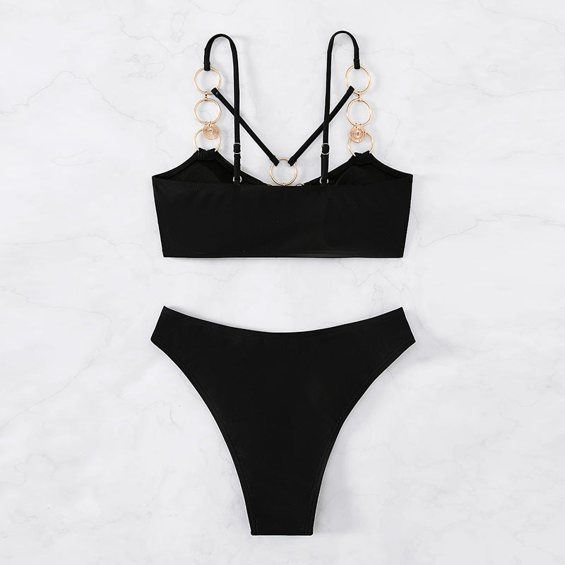 Itzel — Bikini deux-pièces uni