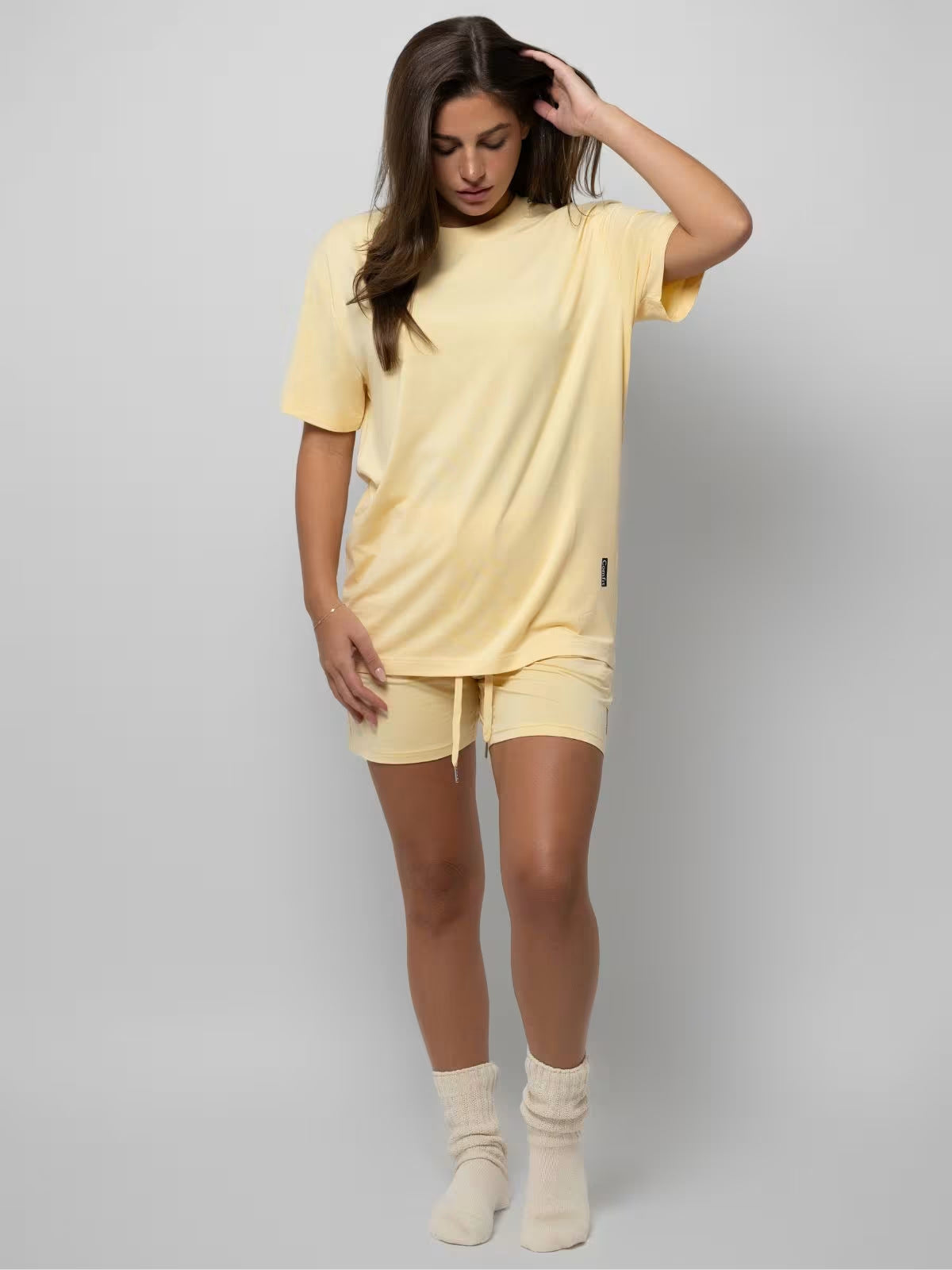 Ensemble de détente en coton – Chemise et short