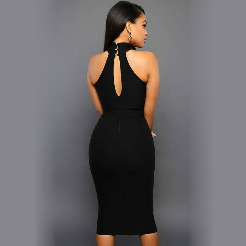 Short sleeveless dress