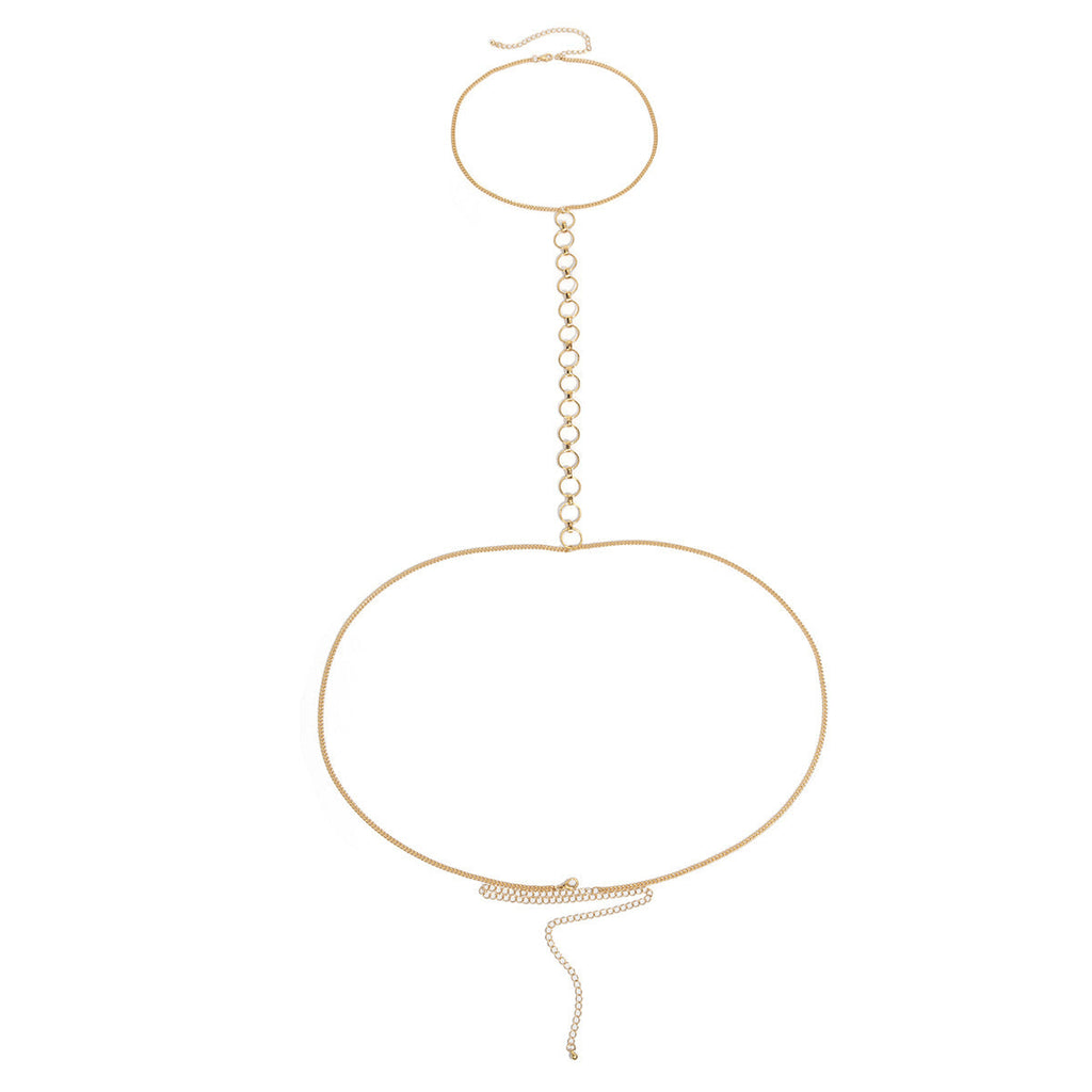 Chaine de corps collier à anneau