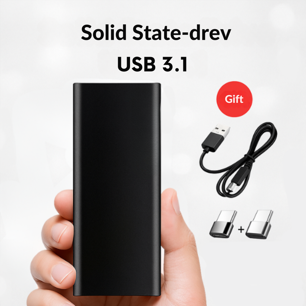 DriveBox | Stockage USB-C compact de 4 To pour le travail et les déplacements