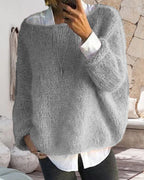 Women's Classic Off-Shoulder Knitted Sweater
