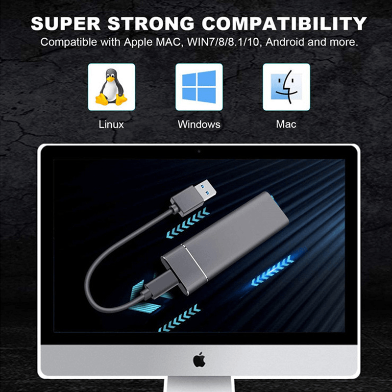 VoltDrive | Ultra-Fast Portable External SSD Hard Drive - Rapid Data Storage