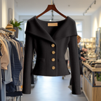 Annika I Luxurious knit jacket
