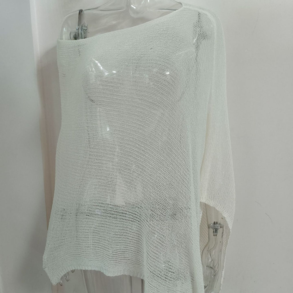 Cape et châle protection solaire - Tricot élégant