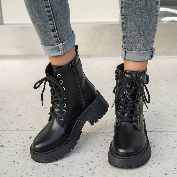 Bottes en cuir de luxe pour l'automne