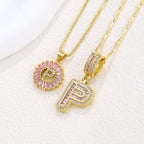 Collier pendentif lettre de l'alphabet - Chic&Shines