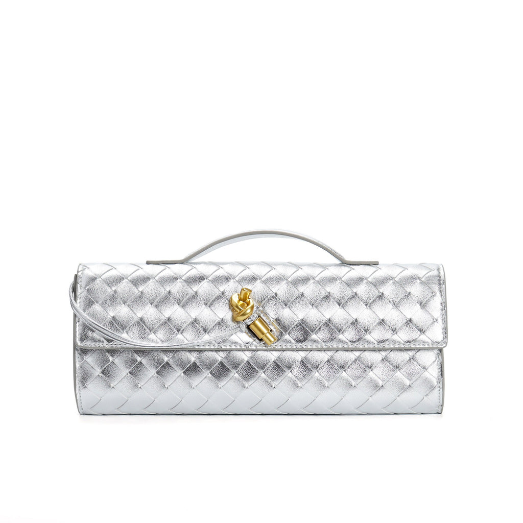 Sac à main en cuir pour femme | Bandoulière tressée sac à dos