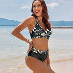Mélanie — Black two-piece bikini