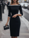 Robe mi longue élégante - Chic&Shines
