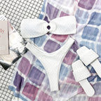 Two-piece bandeau swimsuit
