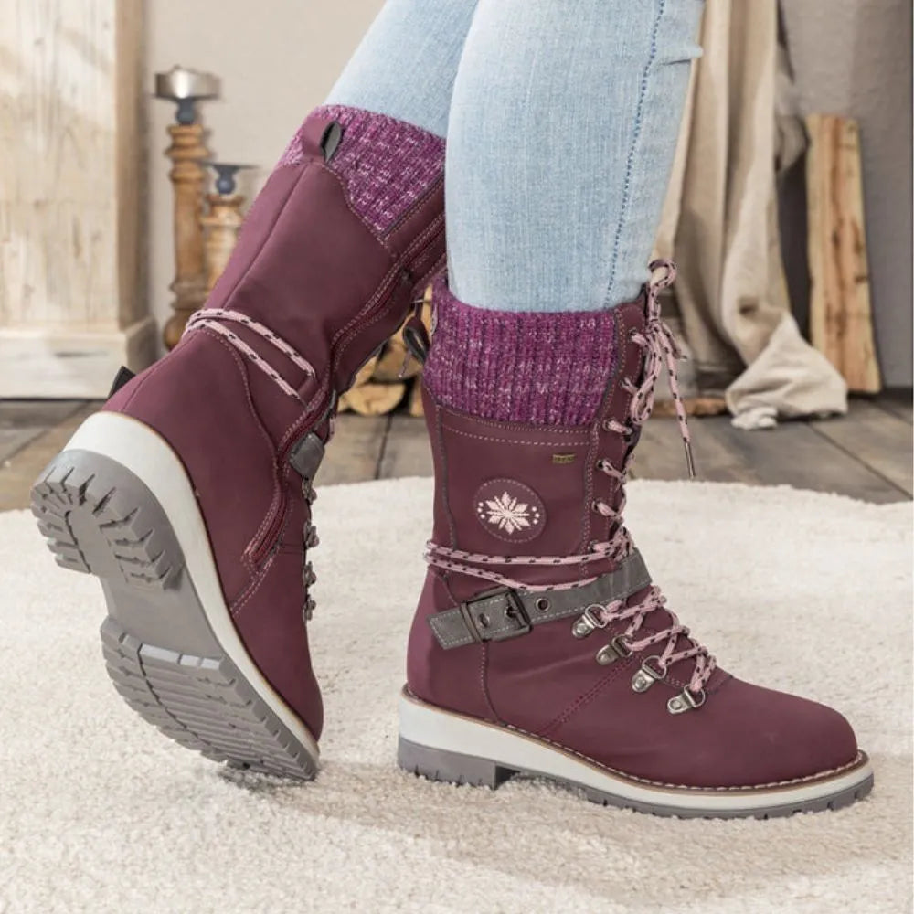 Winter boots with non-slip and warm lining