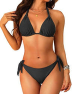 Bahia — Bikini deux-pièces triangle rouge