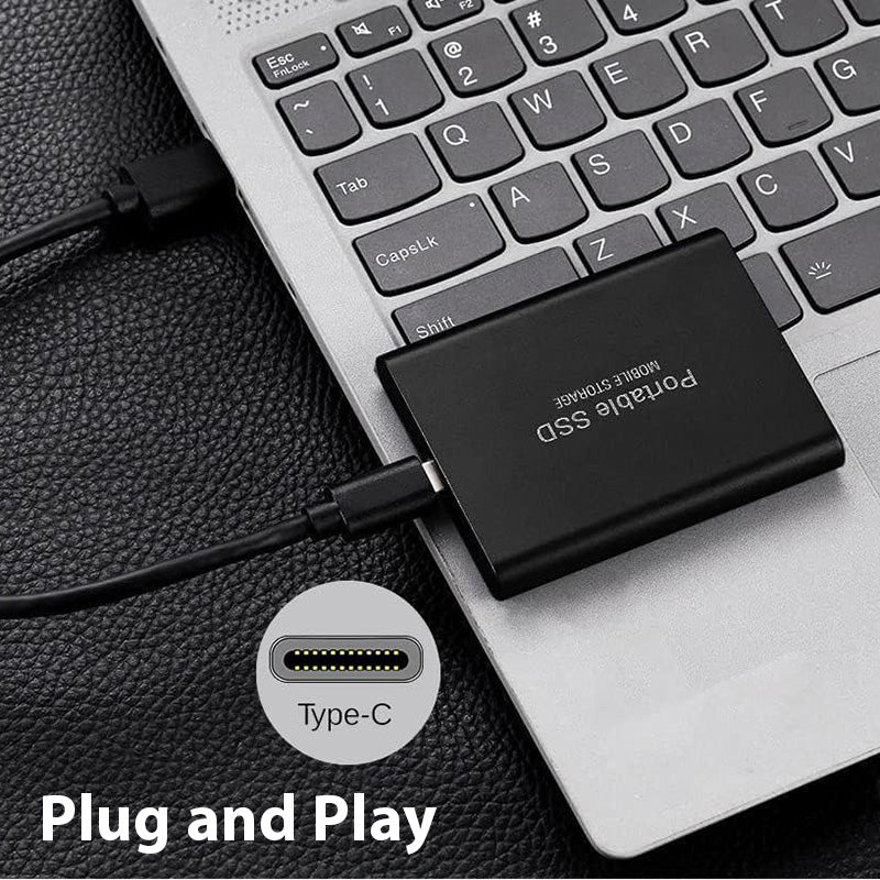 Ultra-Fast External SSD - Compact, High-Capacity Storage