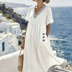 Robe fluide en polyester