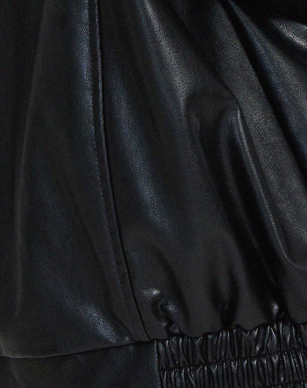 Stylish oversized leather jacket - Comfortable and trendy for everyday wear