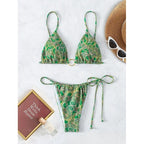 Lilou — Bikini deux-pièces à motif floral