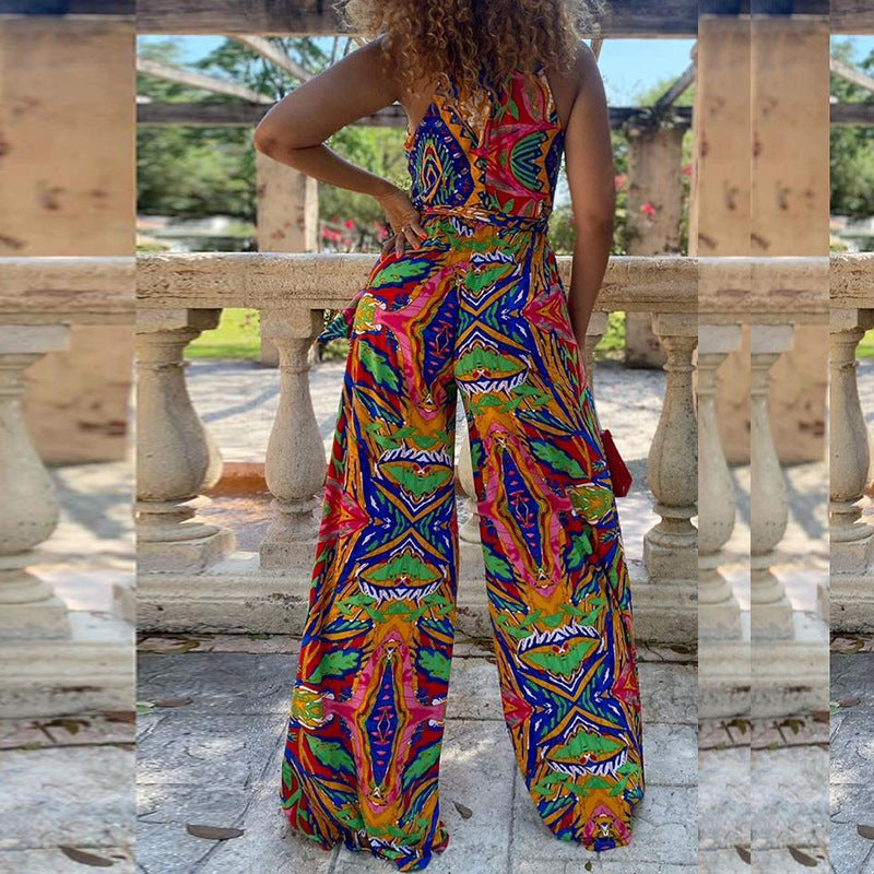Wide-leg jumpsuit