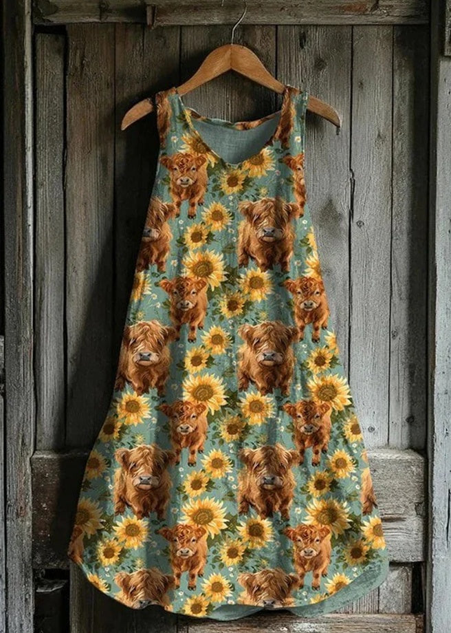 Robe sans manches imprimé 3D - Effet stéréo