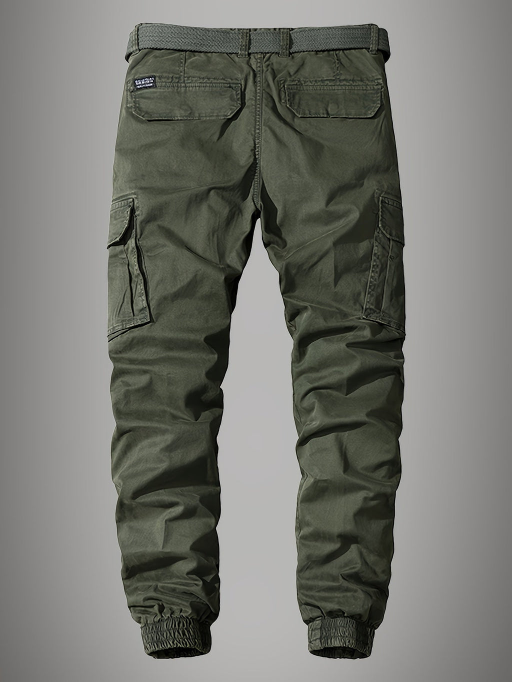 Men's Paweł Cargo Joggers – Stylish Embroidered Multi-Pocket Pants