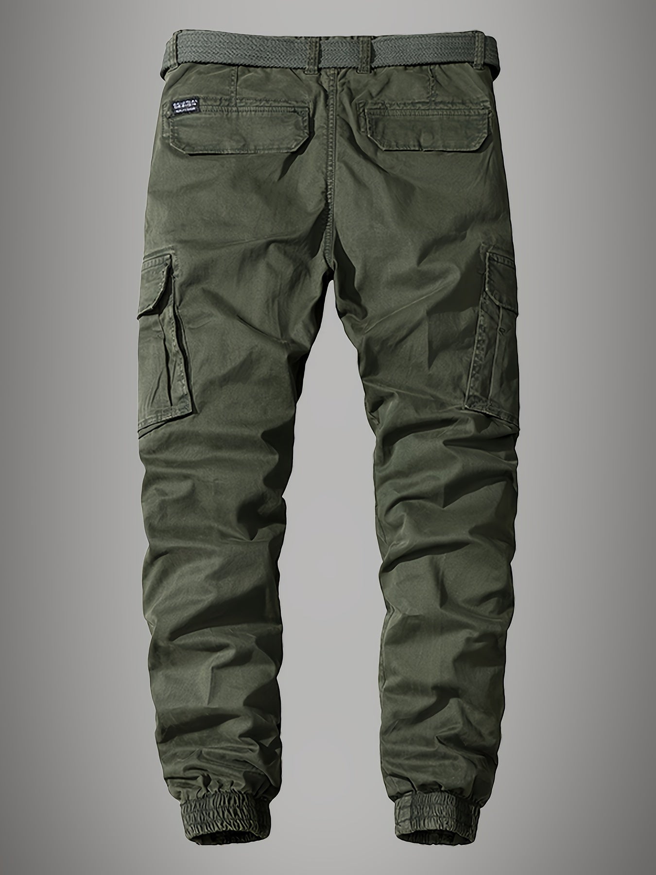 Men's Paweł Cargo Joggers – Stylish Embroidered Multi-Pocket Pants