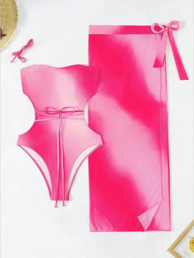 Esther — Maillot de bain à jupe dégradé
