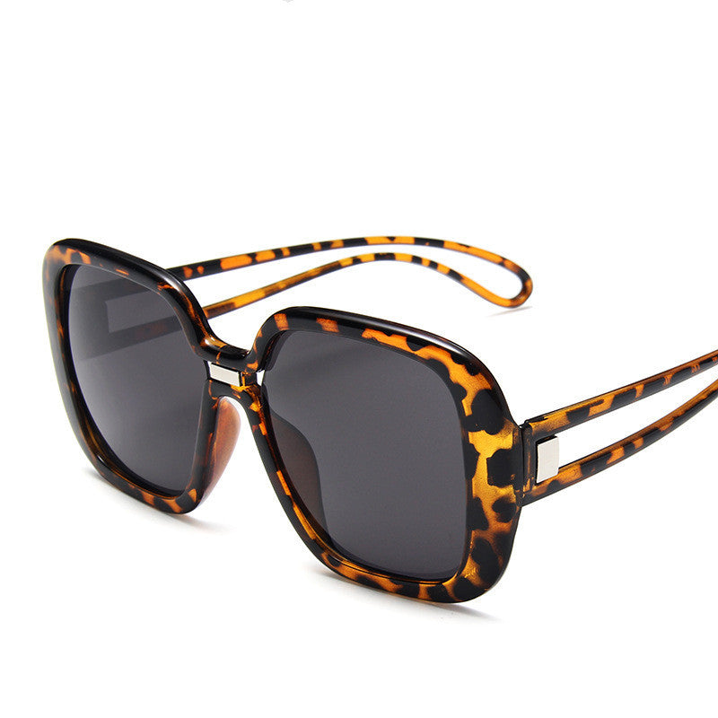 Lunettes de soleil à grande monture dégradée - Chic&Shines