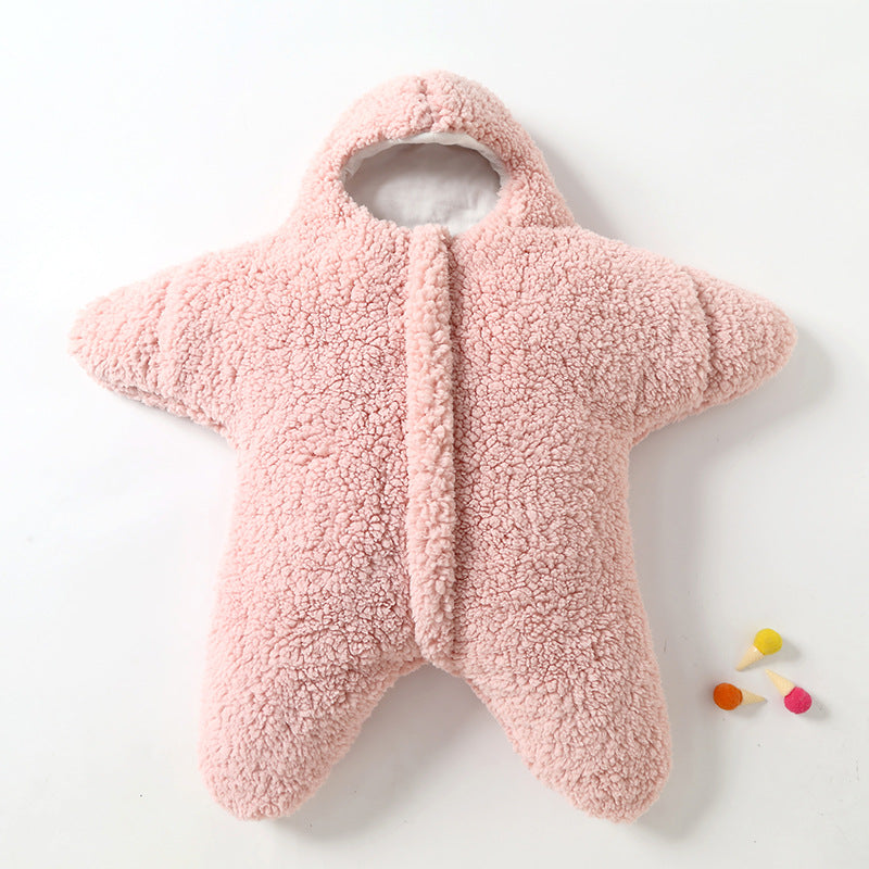 Sac de couchage pour bébé en forme d'étoile - chaud et douillet pour votre enfant