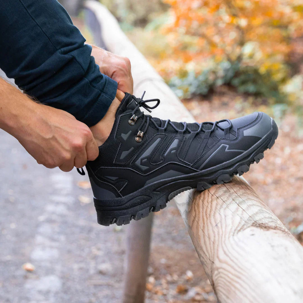 Chaussures de randonnée femme en cuir imperméable