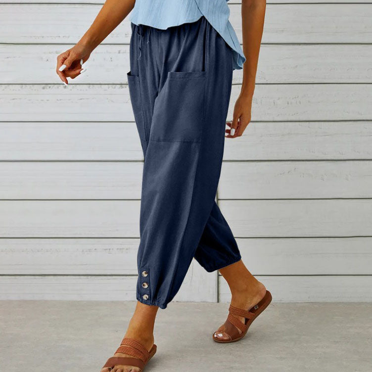 Women's wide-leg trousers