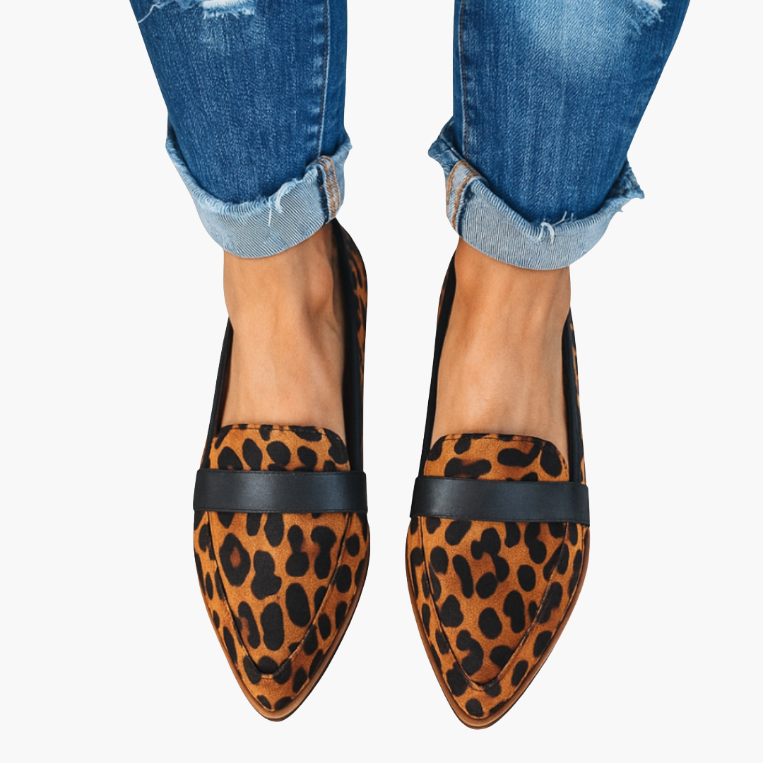 Mocassins orthopédiques en daim pour femmes