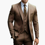 Costume homme élégant avec veste, gilet et pantalon
