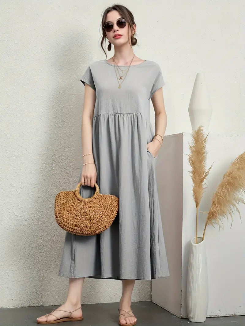Emberly - Women's Casual & Comfy Dress - Autumn Edition