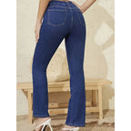 Retro flare-leg jeans