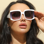 Lunette de soleil carrées tendance
