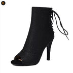 Bottines à talons aiguilles