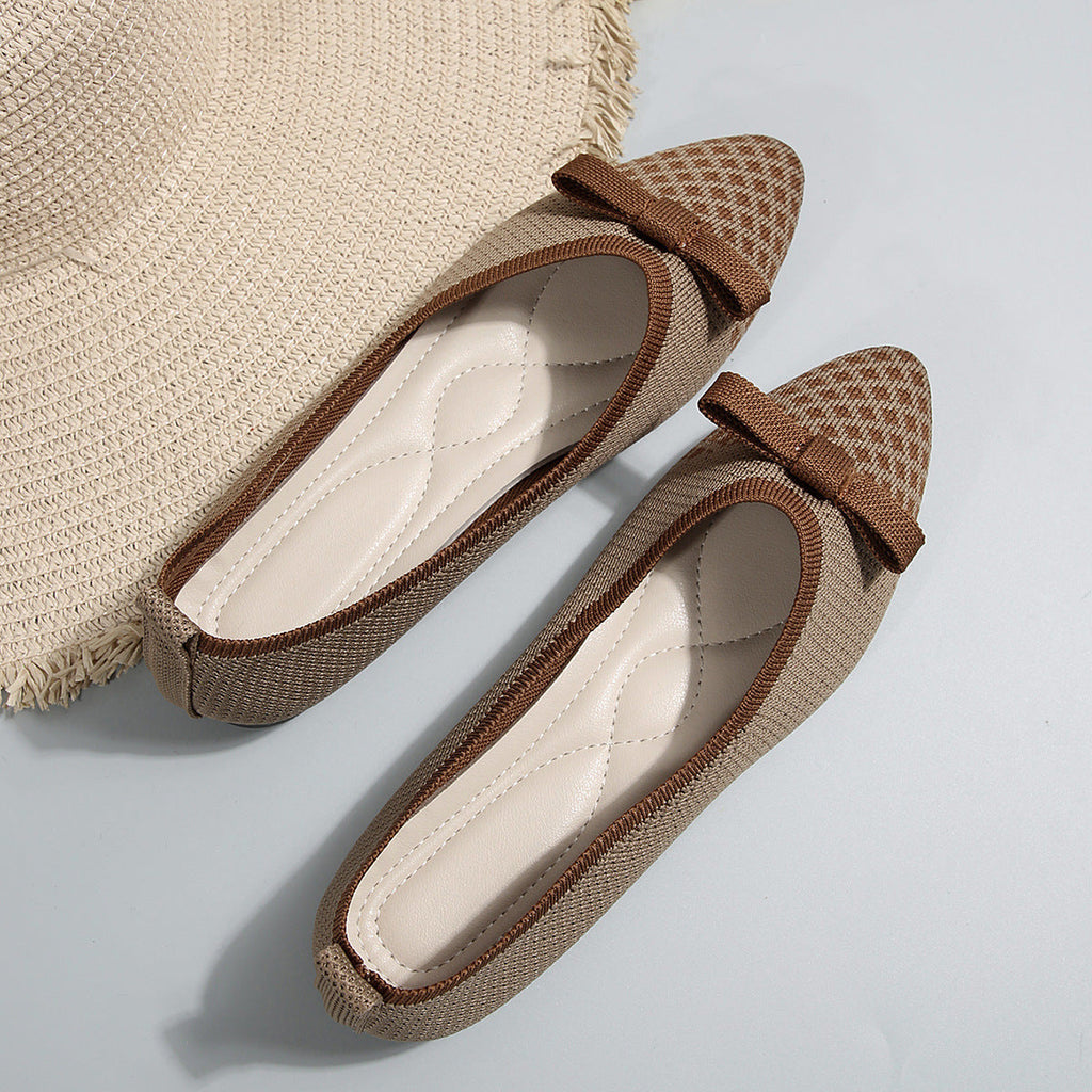 Chaussures tissées à semelle souple