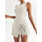 Open-back yoga dress – Streamlined elegance