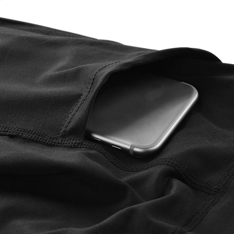 Stretch leggings with pockets